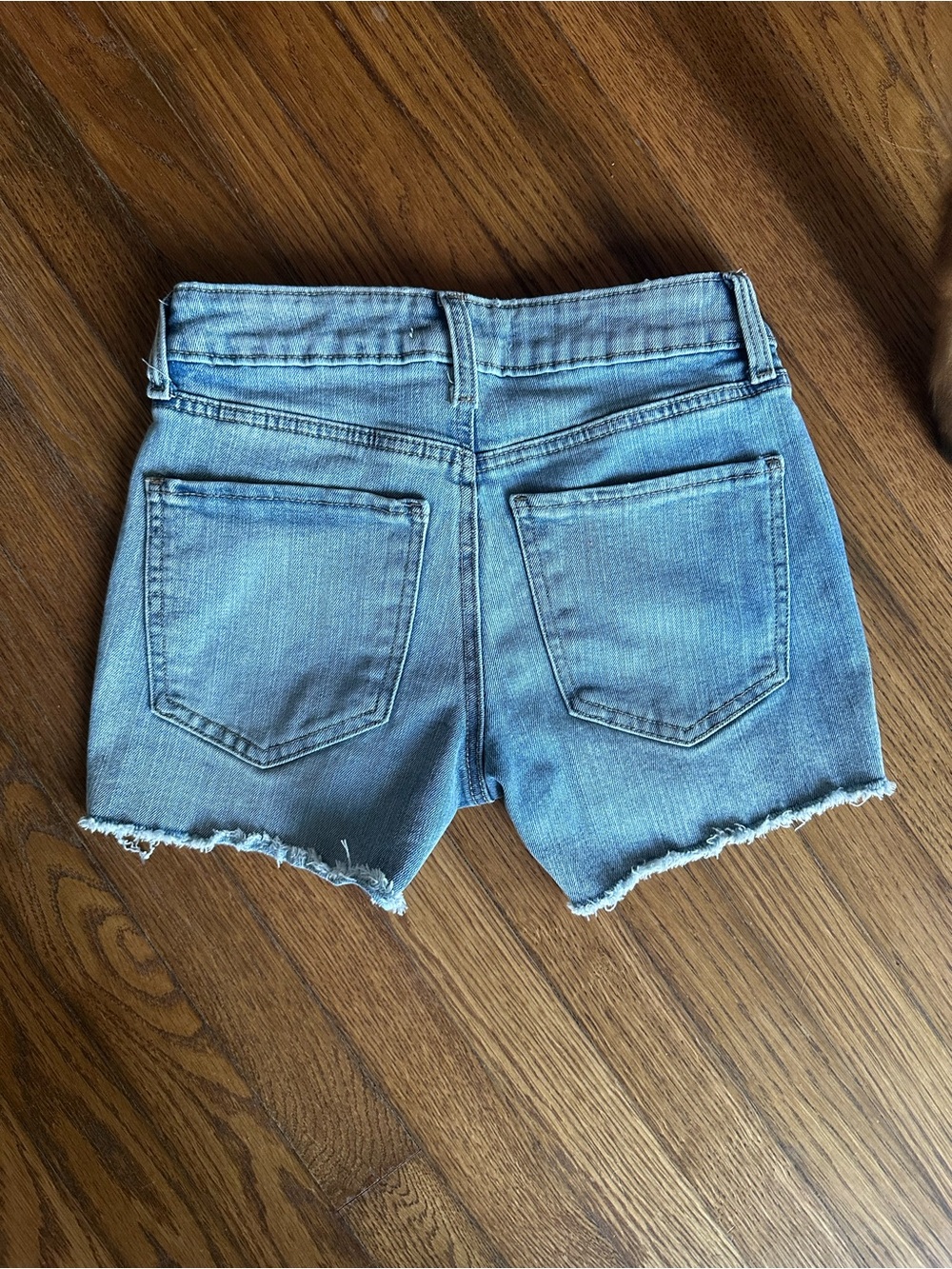 Like-new SO Low-Rise Midi Juniors Jean Shorts - Size 0